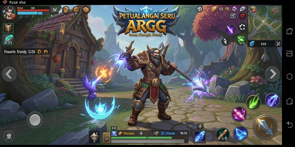 Tampilan gameplay seru dalam aksi ARPG 333I.