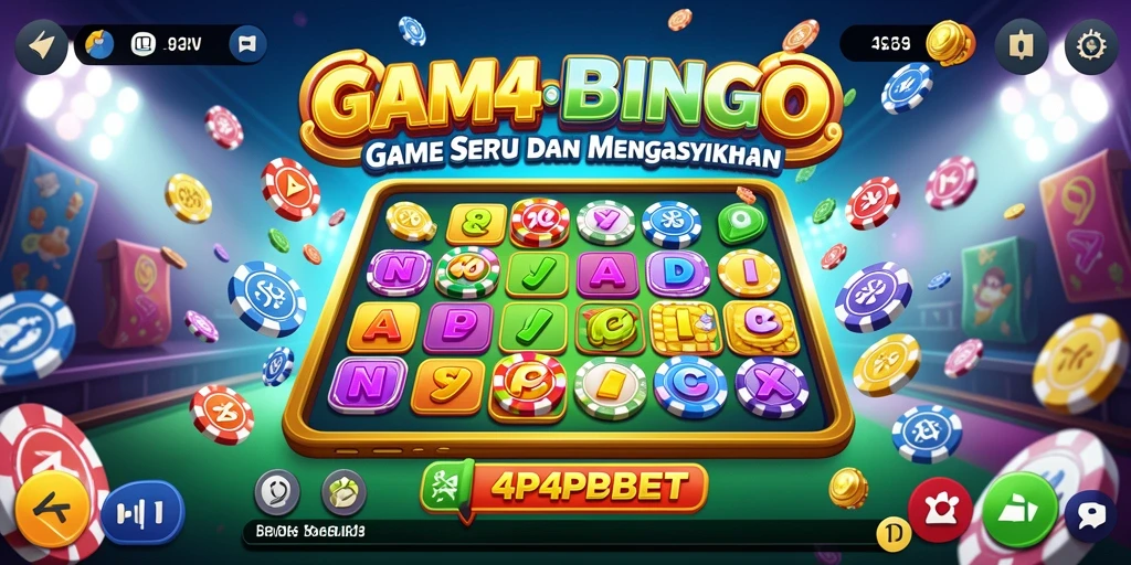 Tampilan gameplay menarik di 4P4PBET dengan suasana Bingo.