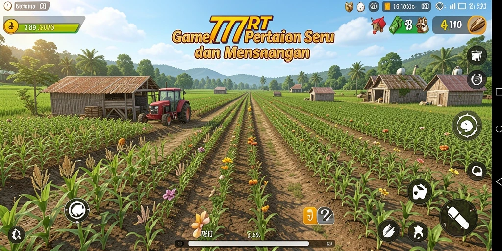 Tampilan menarik dari gameplay 777RT yang penuh warna.