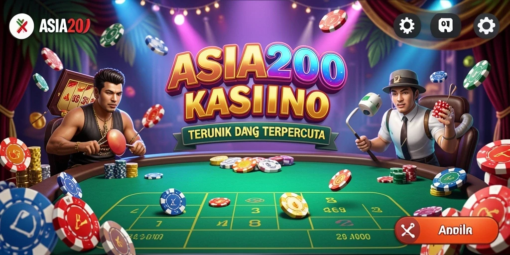 Tampilan gameplay menarik dari ASIA200 yang membuat adrenalin Anda meningkat.