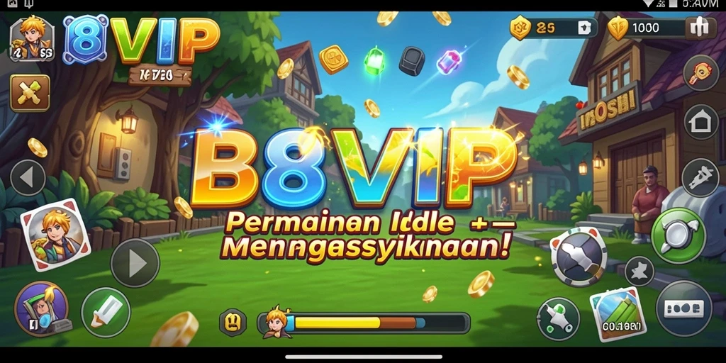 Tampilan gameplay B8VIP yang menarik dan interaktif.