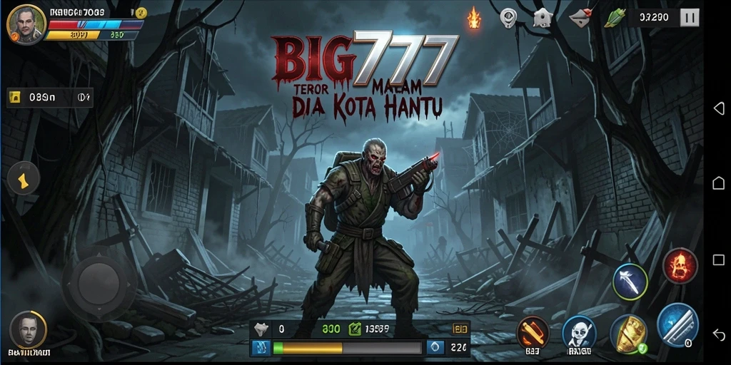 Gameplay seram di <strong>BIG777</strong> dengan suasana kegelapan yang mendalam.