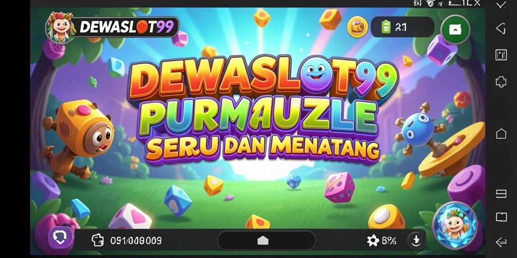 Tampilan gameplay seru di DEWASLOT99 dengan puzzle menantang.