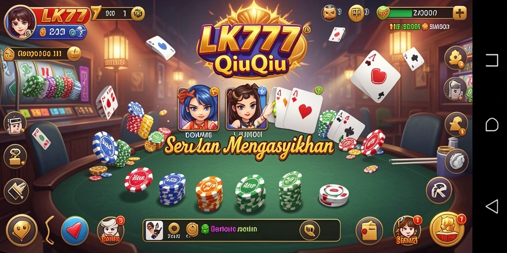 Tampak gameplay seru QiuQiu di LK777.
