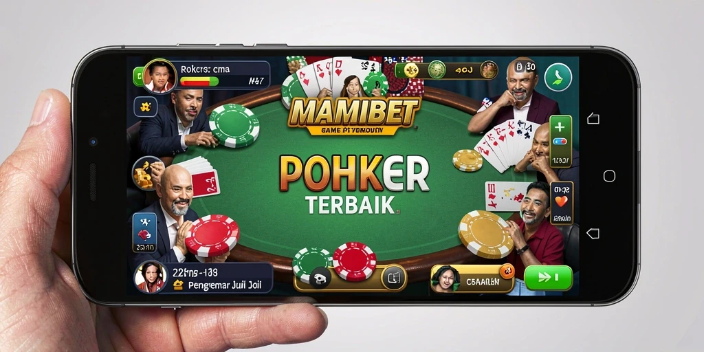 Gameplay seru MAMIBET menampilkan aksi poker yang mendebarkan.
