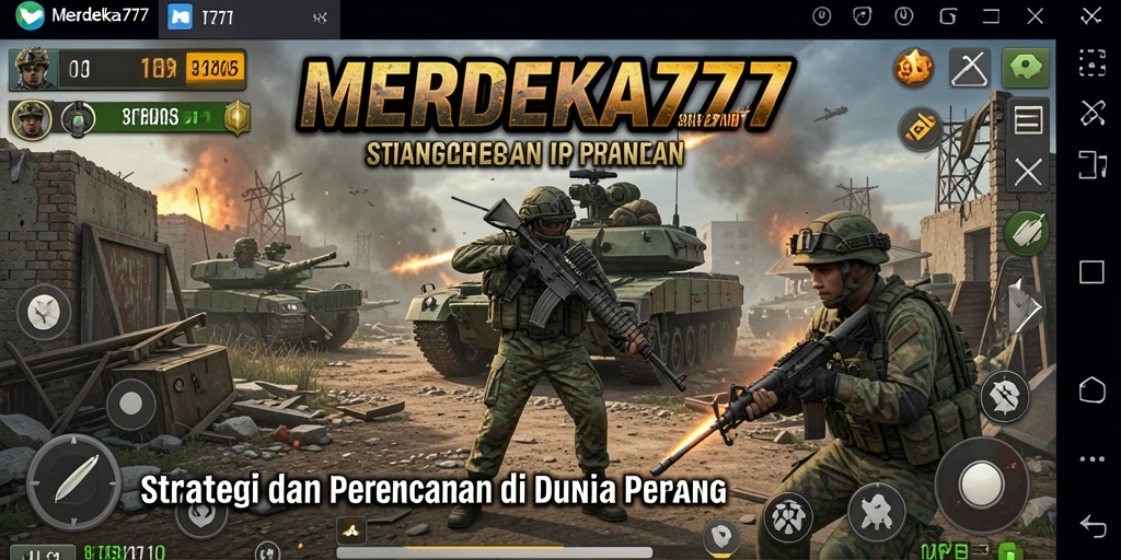 Menampilkan pertempuran strategis dalam game SLG yang mendebarkan.
