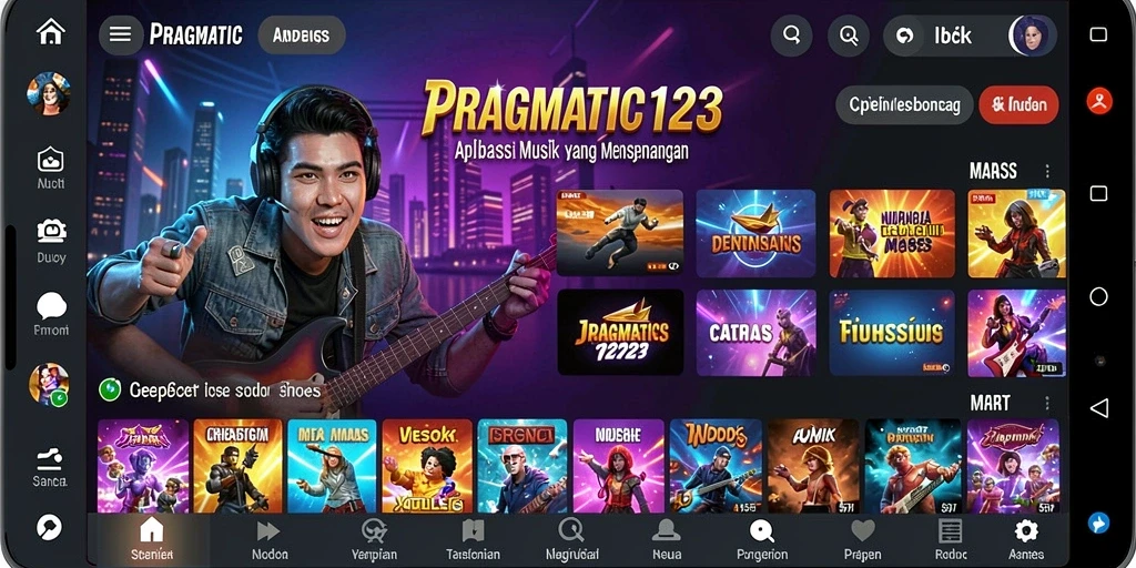 Screenshot gameplay PRAGMATIC123 menampilkan antarmuka pengguna yang menarik dan interaktif.