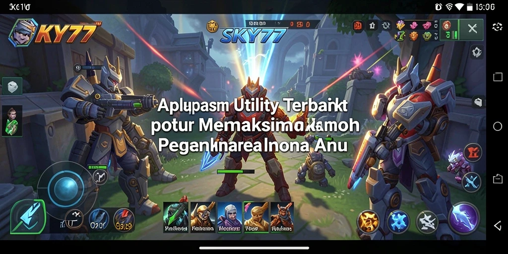 Tampilan antarmuka pengguna SKY77 saat mengelola tugas dan pengingat.