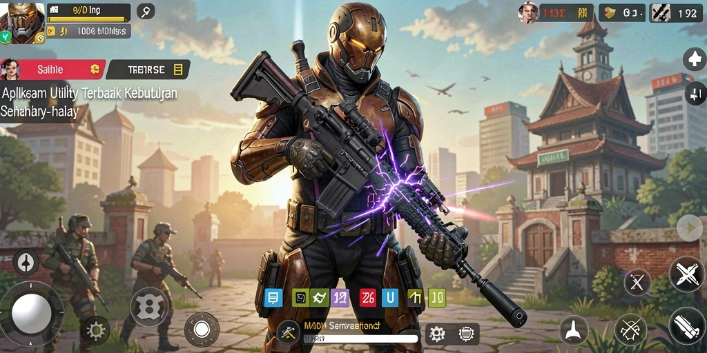 Screenshot utama V21 dengan tampilannya yang modern dan fungsional.